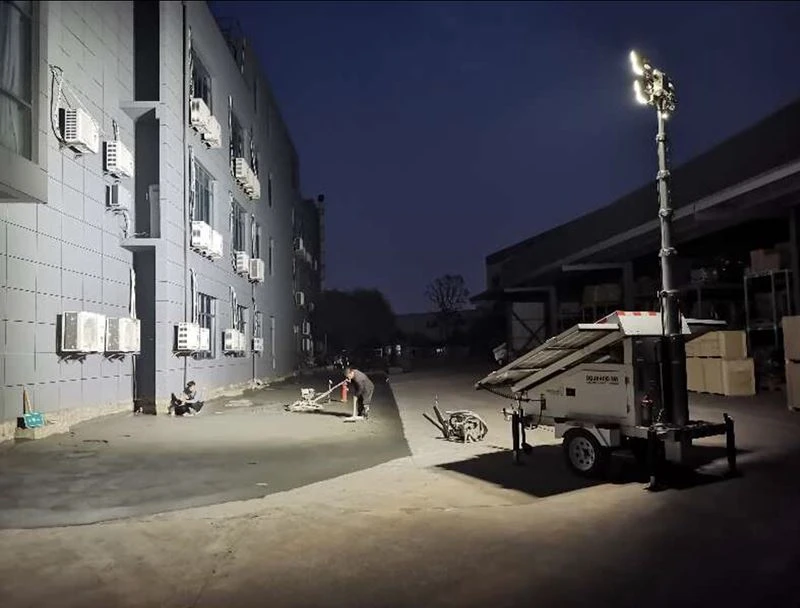 mobile lighting tower