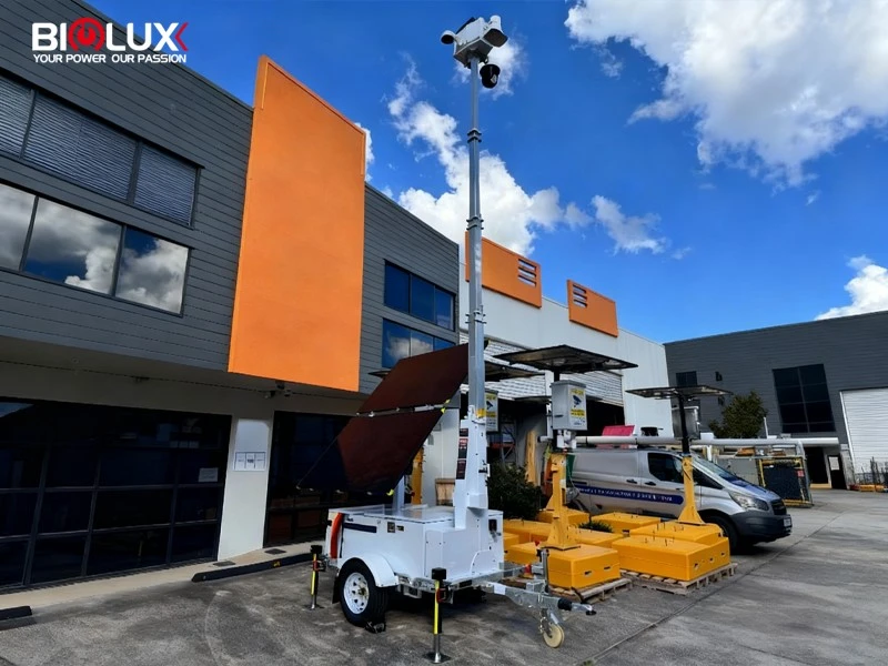 solar surveillance tower solar surveillance tower