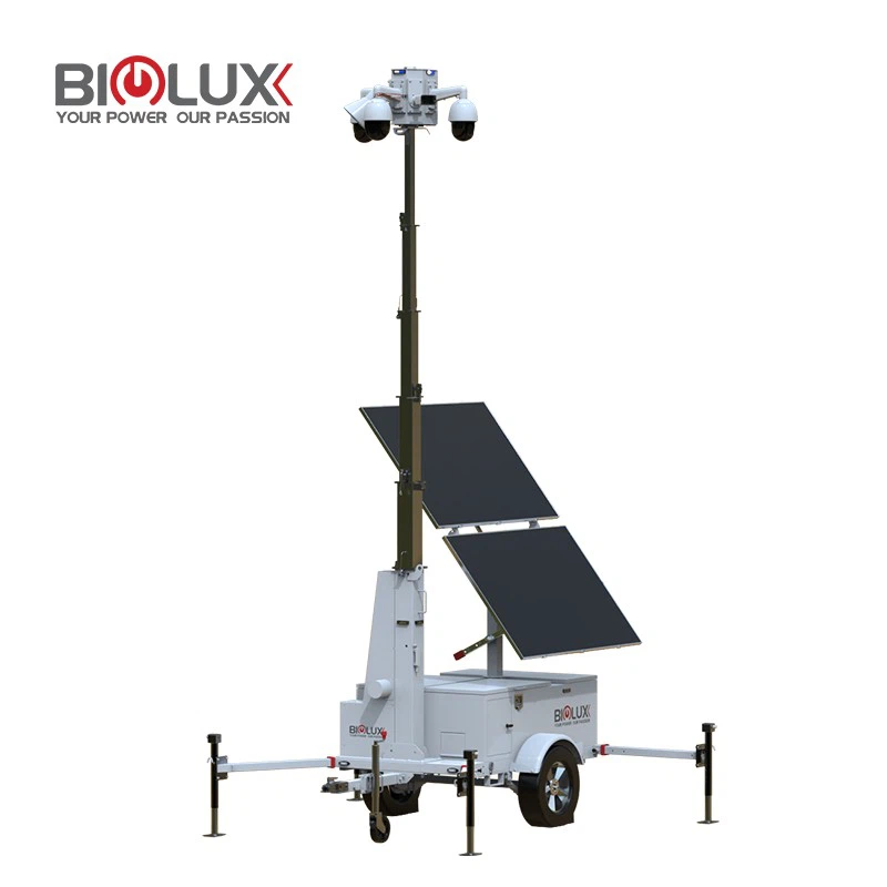 Portable Solar Security Trailer high quality