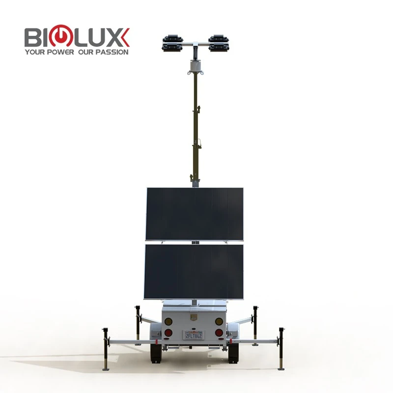Smart Solar Powered Light Tower For Project price