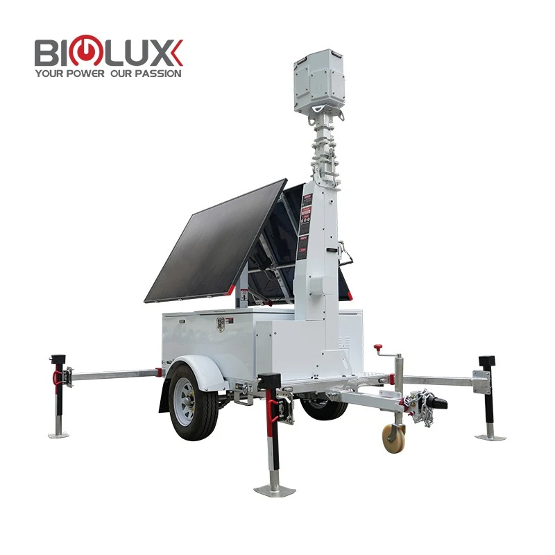 Solar Powered Monitoring Trailer