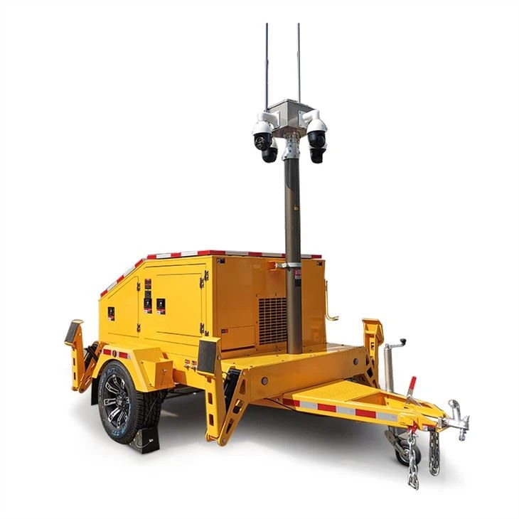 Mobiele zendmast met zonne-energie