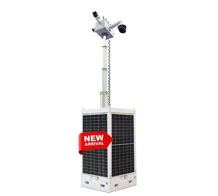 Cuboid Parking Lot CCTV Tower
