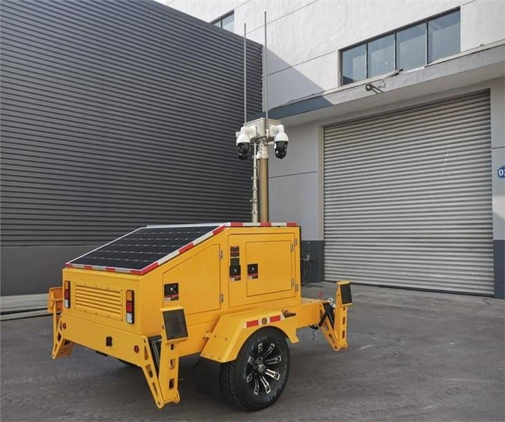 hybrid solar genset cctv