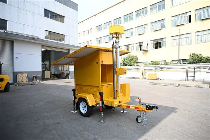 mobile solar cctv yellow (6)